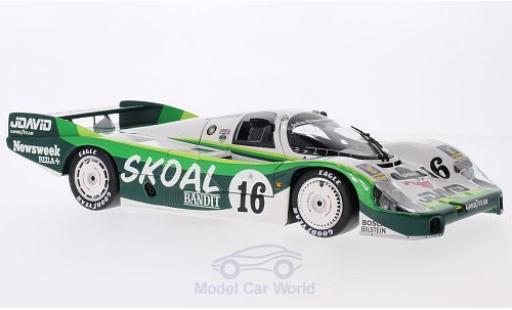Porsche 956 1983 1/18 Minichamps L No.16 John Fitzpatrick Racing Skoal Bandit 24h Le Mans 1983 G.Edwards/R.Keegan/J.Fitzpatrick modellino in miniatura