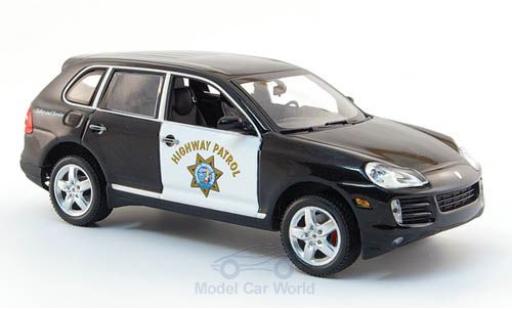Porsche Cayenne S 1/43 Minichamps Highway Patrol 2007 Polizei modellino in miniatura