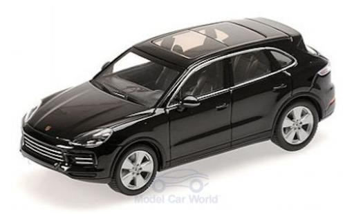 Porsche Cayenne 1/43 Minichamps metallico nero 2017 modellino in miniatura