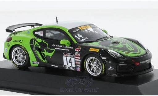 Porsche Cayman GT4 Clubsport 1/43 Minichamps GT4 Clubsport MR No.14 Flying Lizard Motorsports Pirelli World Challenge 2017 N.Stacy modellino in miniatura