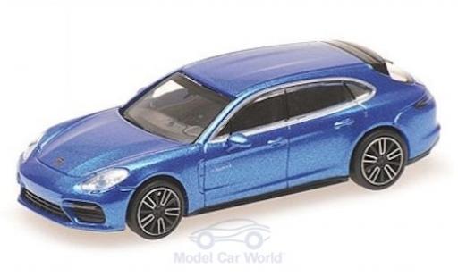 Porsche Panamera e-hybrid 1/87 Minichamps Turbo S E-Hybrid Sport Turismo metallico blu 2017 modellino in miniatura