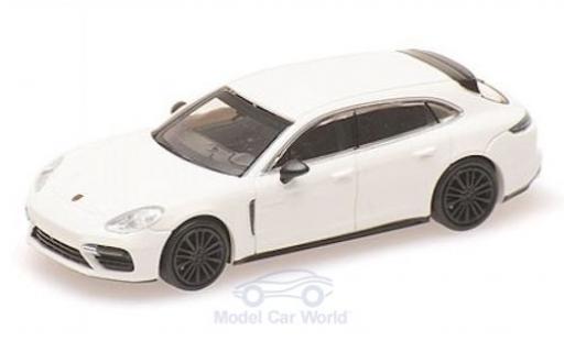 Porsche Panamera e-hybrid 1/87 Minichamps Turbo S E-Hybrid Sport Turismo bianco 2017 modellino in miniatura