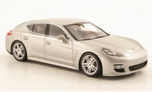 Porsche Panamera Turbo 1/43 Minichamps Turbo grigio 2010 modellino in miniatura