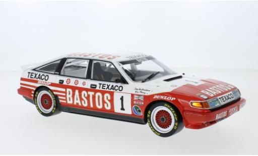 Rover Vitesse 1/18 Minichamps RHD No.1 Bastos Texaco Racing Team Bastos ETCC 500 km Donington 1985 T.Walkinshaw/W.Percy modellino in miniatura