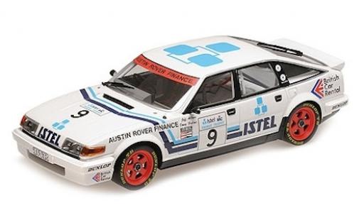 Rover Vitesse 1/18 Minichamps RHD No.9 TWR - Tom Walkinshaw Racing Istel ETCC RAC Tourist Trophy Silverstone 1986 J.Allam/D.Hulme modellino in miniatura