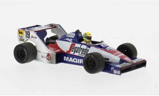 Toleman HART 1/43 Minichamps Hart TG183B No.19 Formel 1 GP Brasilien 1984 1:43 modellino in miniatura