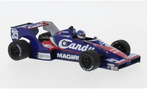 Toleman HART 1/43 Minichamps Hart TG183B No.35 Candy Formel 1 GP Niederlande 1983 D.Warwick modellino in miniatura