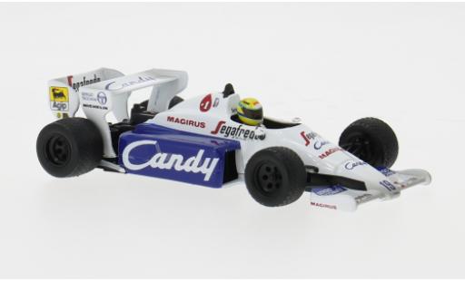 Toleman HART 1/43 Minichamps Hart TG184 No.19 Formel 1 GP Monaco 1984 1:43 modellino in miniatura