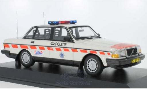 Volvo 240 1/18 Minichamps GL Politie (NL) 1986 modellino in miniatura