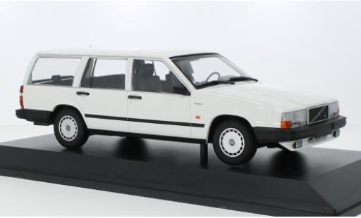 Volvo 740 1/18 Minichamps GL Break weiss 1986 1:18 modellino in miniatura