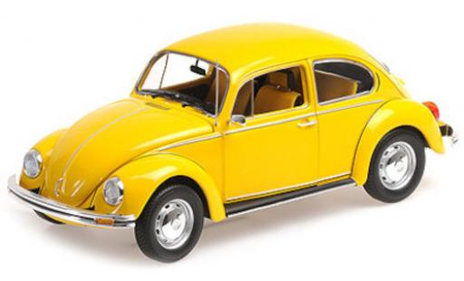 Volkswagen 1200 1/18 Minichamps giallo 1983 modellino in miniatura