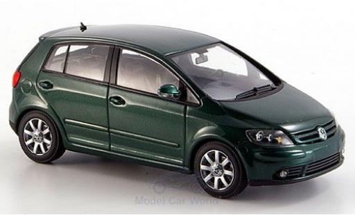 Volkswagen Golf V 1/43 Minichamps Plus metallico verde 2004 modellino in miniatura