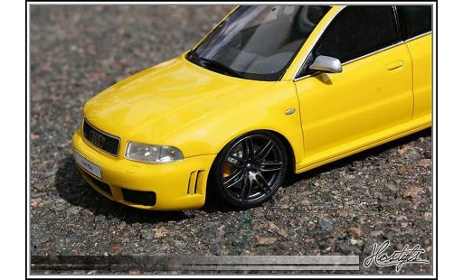 Audi RS4 avant 1/18 Ottomobile B5 - Jantes 4 B7 anthracite modellini auto