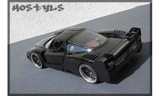 Ferrari Enzo FXX 1/18 Hot Wheels street racing black modellini auto