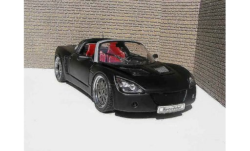 Opel Speedster Base 1/18 Welly noir blackhawk modellini auto