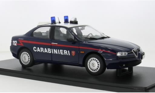 Alfa Romeo 156 1/18 Mitica 2.0 Twin Spark 1997 Carabinieri 1:18 modellino in miniatura