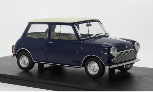Mini Cooper 1/18 Mitica Bmw MkI blau/beige 1966 1:18 modellino in miniatura