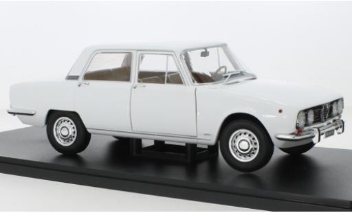Alfa Romeo 1750 1/18 Mitica Berlina bianco 1969 modellino in miniatura