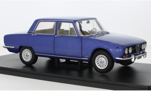 Alfa Romeo 2000 1/18 Mitica Berlina metallise blu 1971 modellino in miniatura