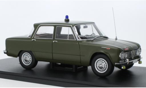 Alfa Romeo Giulia 1/18 Mitica 1.6 Ti Carabinieri roma 1963 modellino in miniatura
