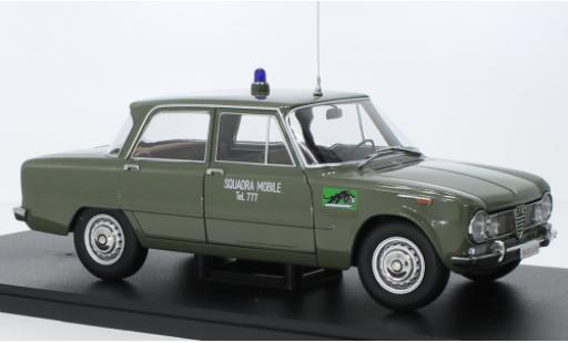 Alfa Romeo Giulia 1/18 Mitica 1.6 Ti Polizia Milano 1963 modellino in miniatura