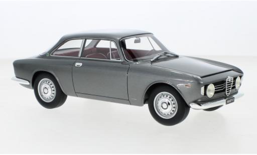 Alfa Romeo Giulia 1/18 Mitica Sprint GT 1600 Veloce metallise grigio 1965 modellino in miniatura