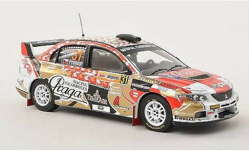 Mitsubishi Lancer Evolution IX 1/43 IXO Evo No.31 P-WRC Rally Australien 2009 /J.Tomanek modellini auto