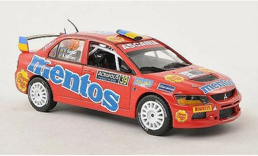 Mitsubishi Lancer Evolution IX 1/43 Vitesse Evo. No.39 Mentos PWRC Acropolis Rally 2012 /A.Nikolaev modellini auto