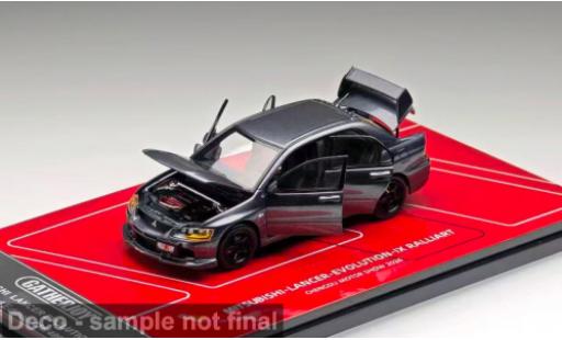 Modellini auto Mitsubishi Lancer Evo IX Ralliart grau 1/43 GatherJoy