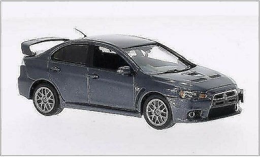 Mitsubishi Lancer Evolution X 1/43 Vitesse Evo Final Edition metallicoo grigio RHD modellini auto