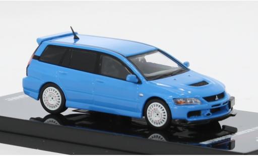 Mitsubishi Lancer 1/64 INNO64 Evoluti blau 1:64 modellino in miniatura