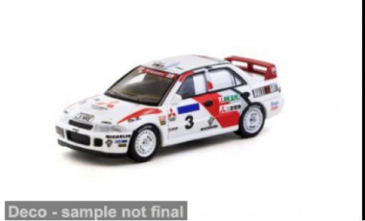 Mitsubishi Lancer 1/64 Tarmac Works Evolution II Rally Hong Kong-Peking 1994 #3 K.Eriksson/S.Parmander 1:64 modellino in miniatura