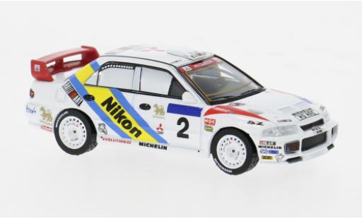 Mitsubishi Lancer 1/64 Tarmac Works Evolution III Rally Hong Kong-Peking 1:64 modellino in miniatura