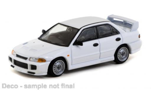 Mitsubishi Lancer 1/64 Tarmac Works RS EVO weiss 1:64 modellino in miniatura