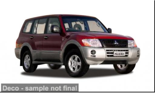 Mitsubishi Pajero 1/18 Sun Star V73 rot 1:18 modellino in miniatura