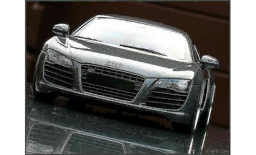 Audi R8 4.2 fsi 1/18 Maisto . jantes 20 pouces modellini auto