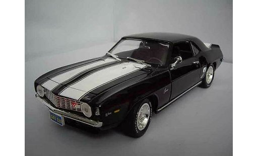Chevrolet Camaro Z28 1/18 Ertl nero bandes biancos 1969 modellini auto