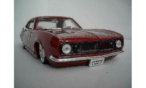 Chevrolet Camaro Z28 1/18 Ertl street racer rosso 1967 modellini auto