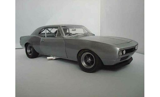 Chevrolet Camaro Z28 1/18 GMP brushed aluminum grigio 1967 modellini auto