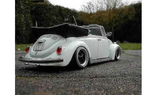 Volkswagen Kafer Base 1/18 Solido Coccinelle Cabriolet jantes fuchs modellini auto