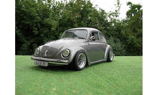 Volkswagen Kafer Base 1/18 Solido coxinelle grigio jantes ats modellini auto