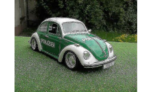 Volkswagen Kafer Base 1/18 Solido coxinelle polizia / police modellini auto