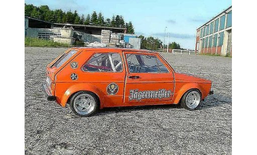 Volkswagen Golf GTI 1/18 Solido jagermeister modellini auto
