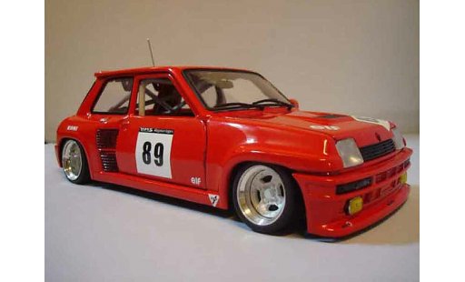 Renault 5 Turbo 1/18 Universal Hobbies 2 rosso rallye modellini auto