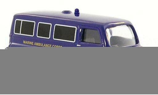 Morris J2 Van 1/76 Corgi Marine Ambulance Corps Emergency Services modellini auto