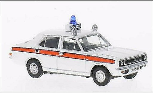 Morris Marina Base 1/76 Oxford Cheshire Police RHD modellini auto