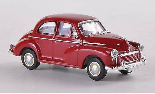 Morris Minor Base 1/87 Brekina rosso (GB) modellini auto