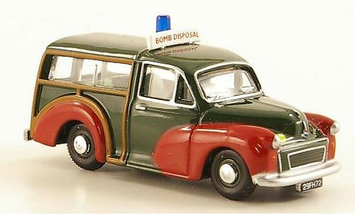 Morris Minor Traveller 1/76 Oxford Bomb Disposal modellini auto