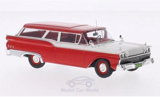 Ford Ranch Wagon 1/43 Motorhead rosso/bianco 1959 modellino in miniatura