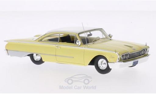 Ford Starliner Galaxie 1/43 Motorhead giallo/bianco 1960 modellino in miniatura